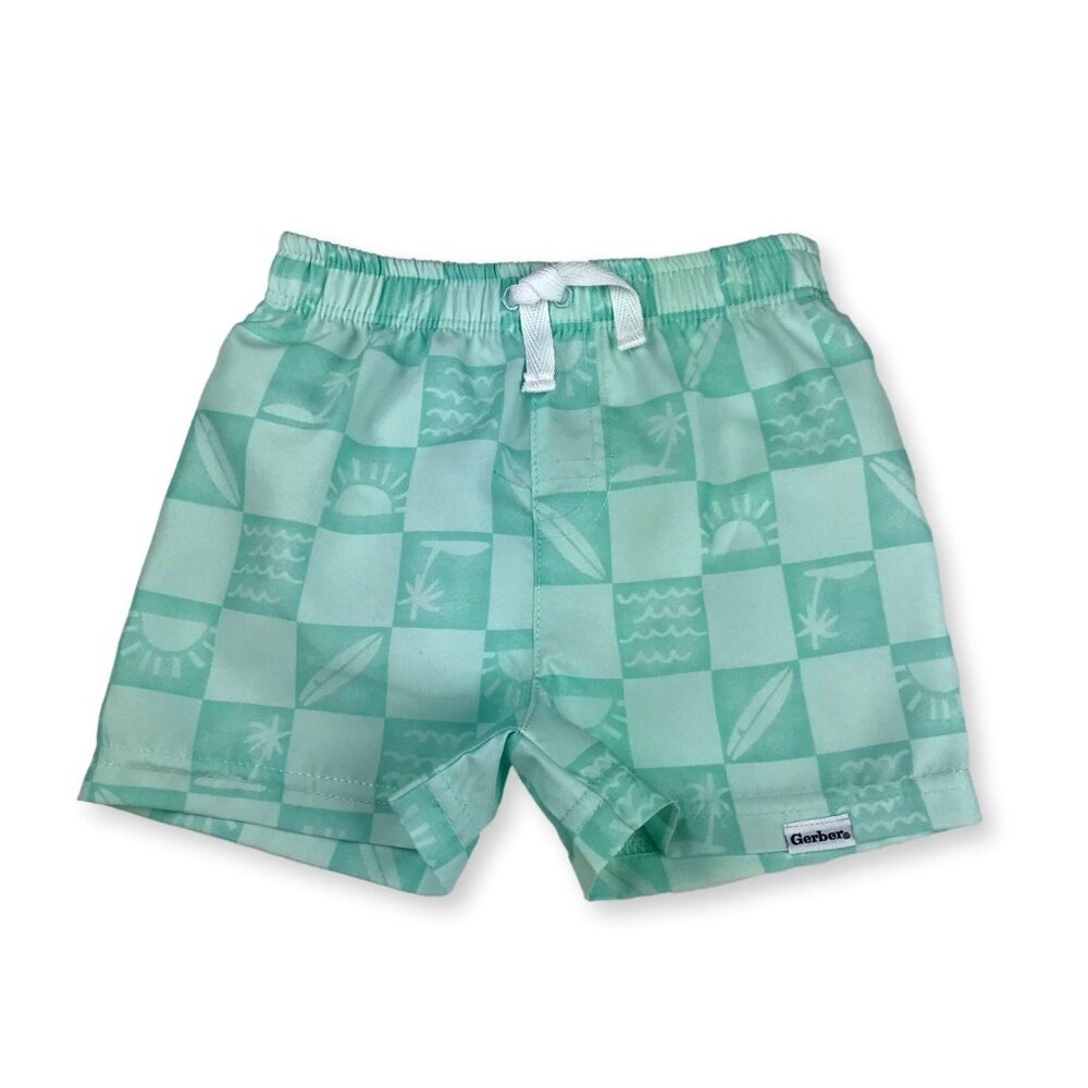 Baby Swim Trunks – Gerber – Size 6–9 Months – EUC